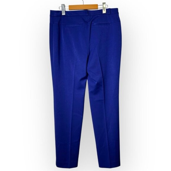 Laura Petites Cobalt Blue Trousers 10 - Picture 2 of 6